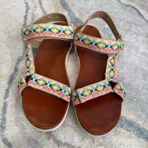 Jellypop Women's Colorful Sandel Size 10